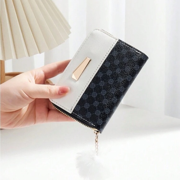 ⚠️Clearance Black And White Womens Fashion Wallet - Picture 4 of 5